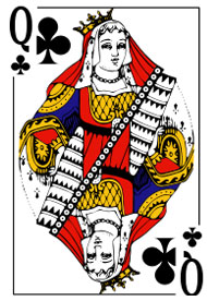 La dame de trèfle peut  être une amie sincère apportant du bonheur. il faudra quand même te méfier d'une personnes jalouses